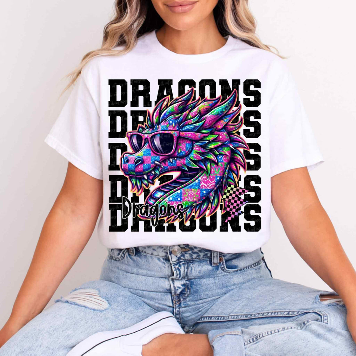 Dragons Stacked Exclusive (Virgo) 109070 DTF transfer