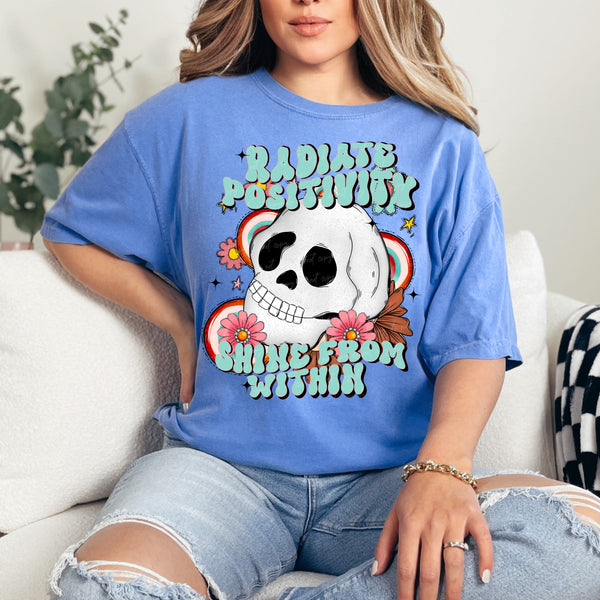 Radiate positivity shine from within 30288 DTF transfers