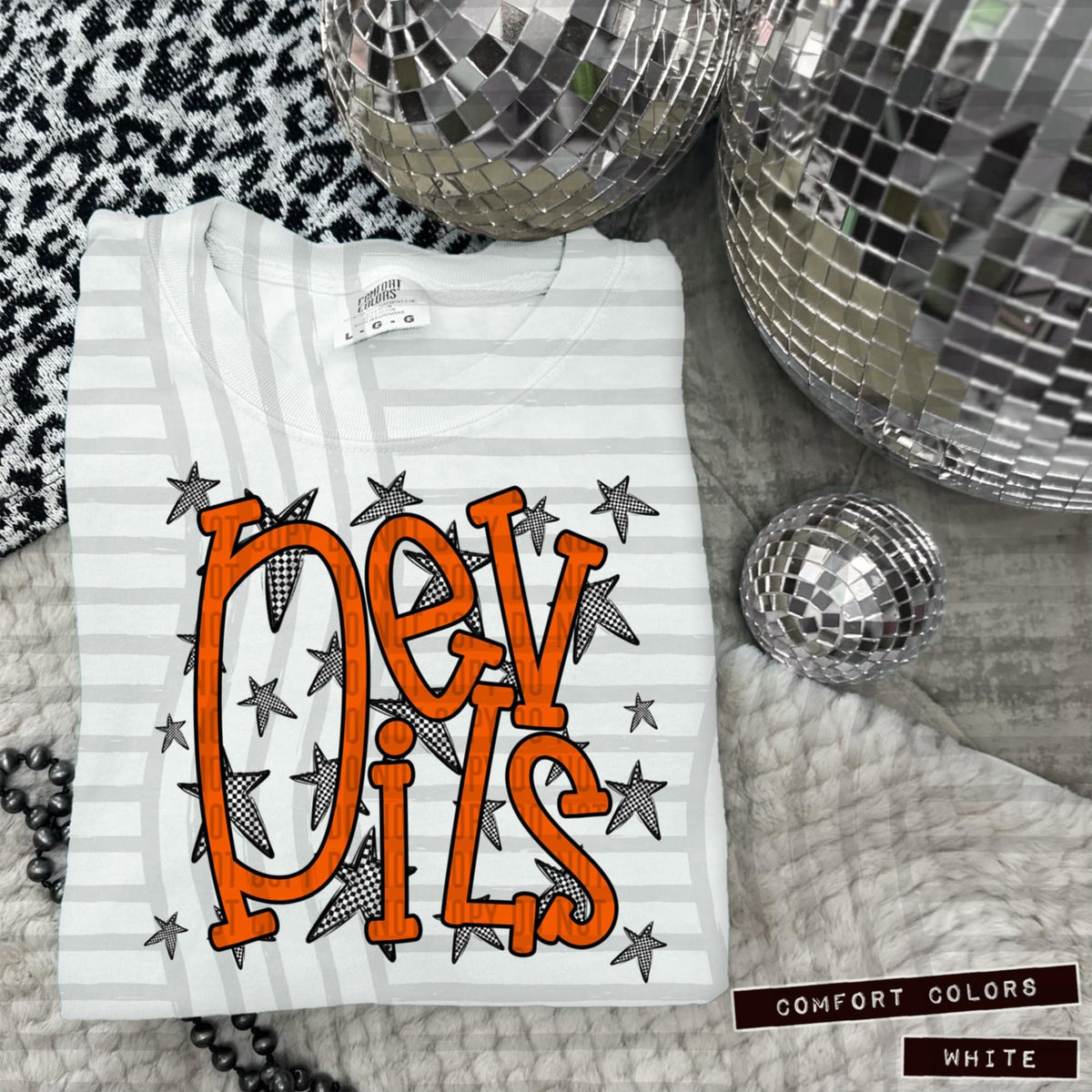 Orange Staggered Mascots (Caplinger)