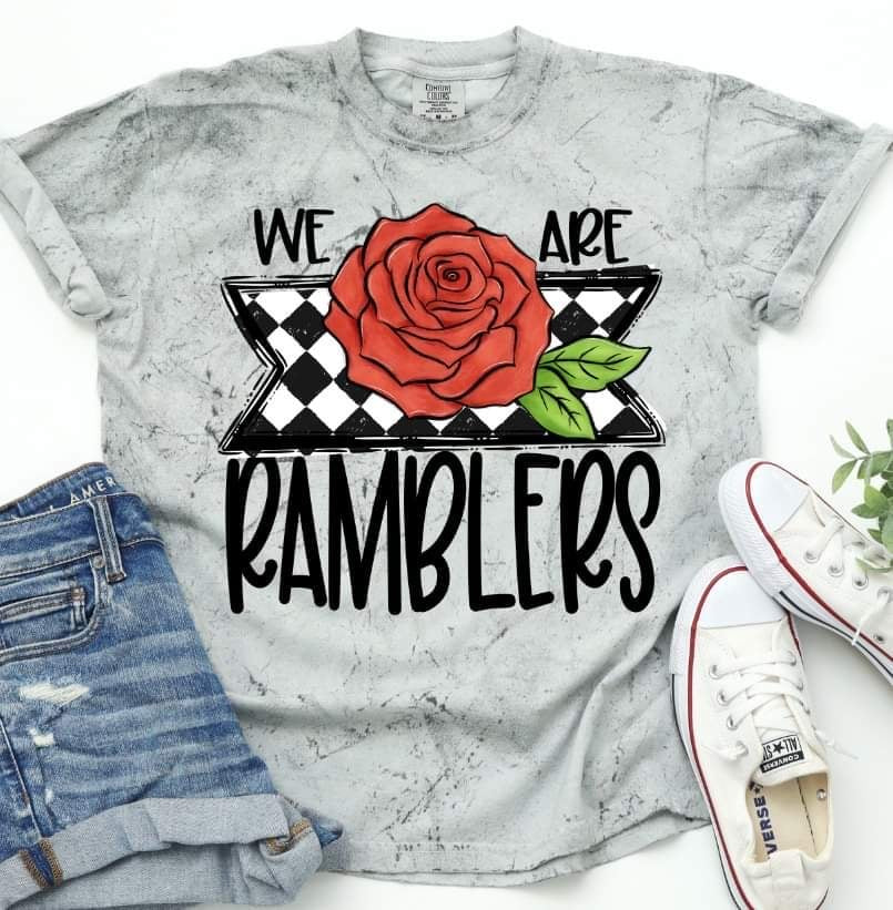 We are Ramblers 30672 DTF transfers
