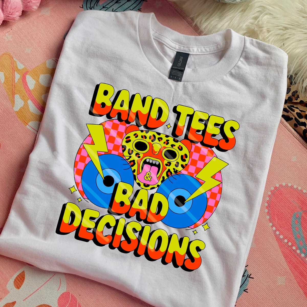 Band Tees Bad Decisions (saved) 110442 DTF transfer