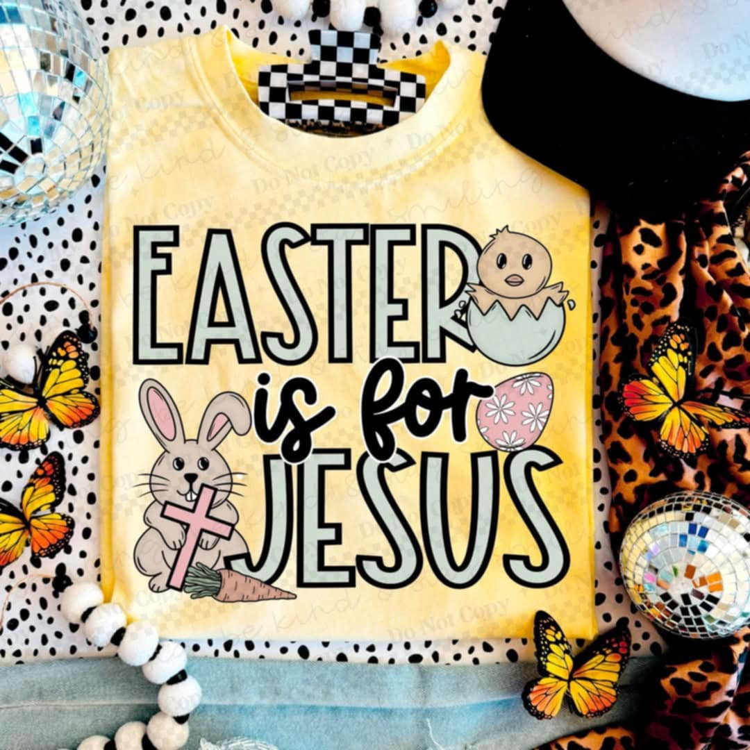 Easter is for Jesus (CMLD) 91886 DTF transfer
