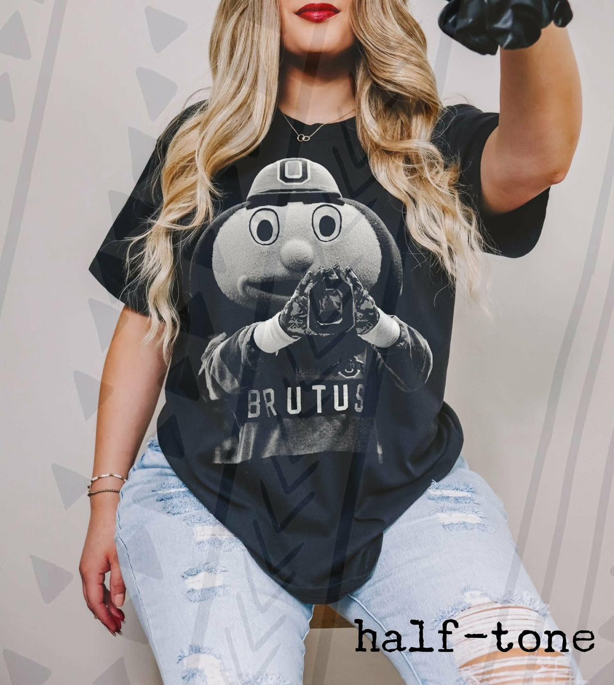 Halftone B (Tgg) DTF Transfer