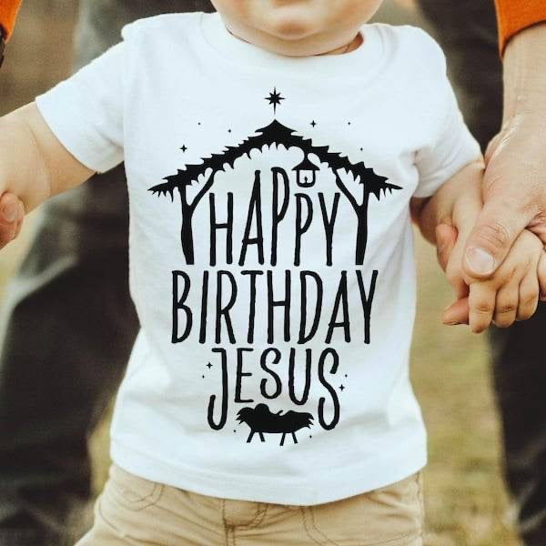 Happy birthday Jesus (KARTA) 62895 DTF transfer