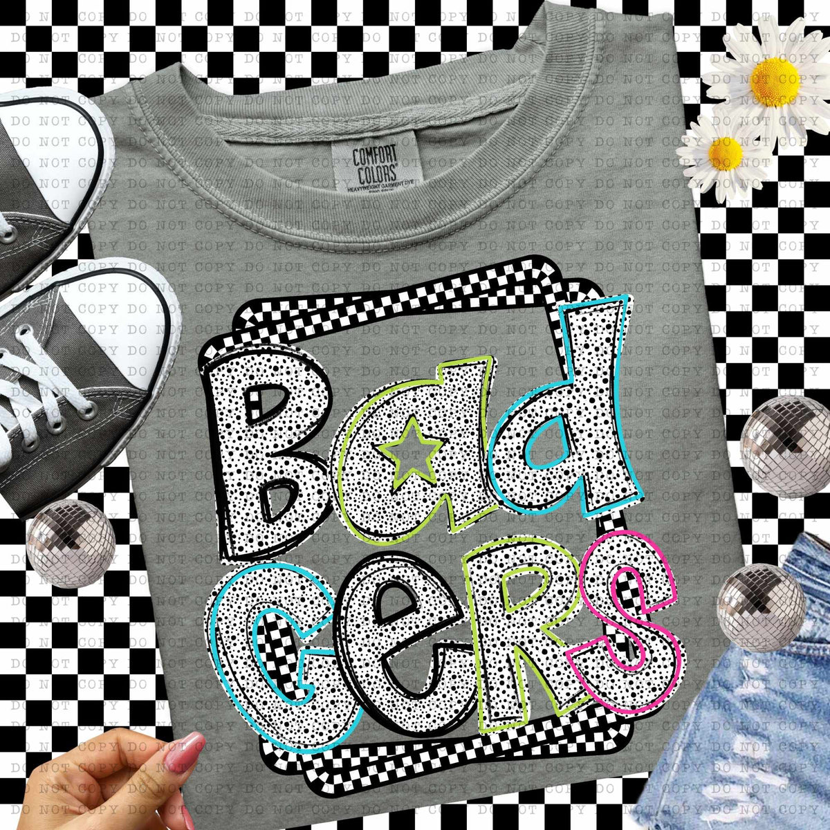 Badgers Dalmatian filled mascots (ECHT) 55118 DTF transfer