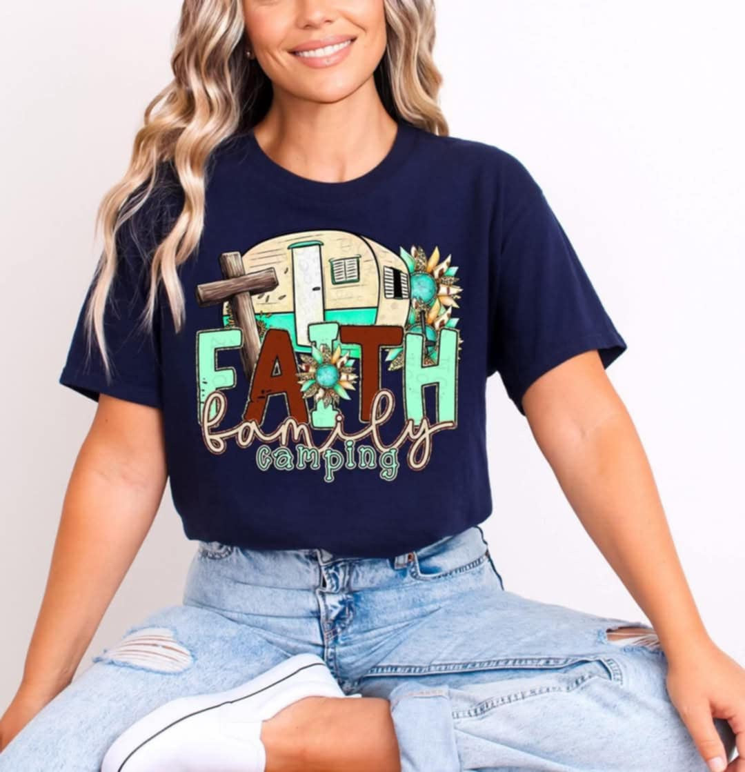 Faith family camping (C’s) 95802 DTF transfer