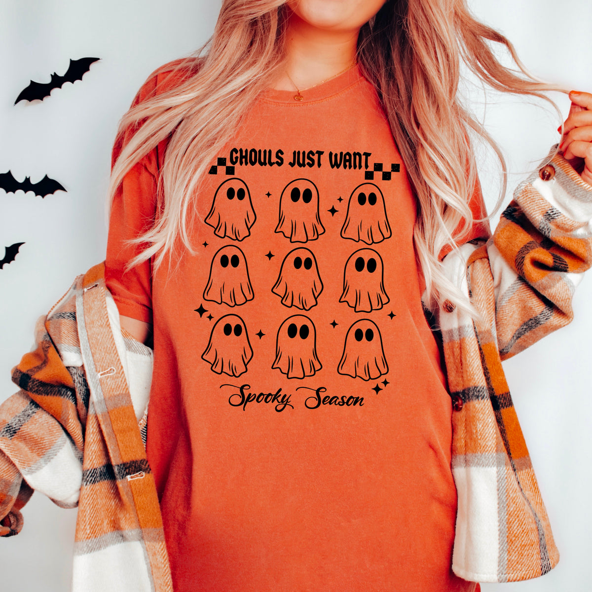 Ghouls Just Want Spooky Season BLACK (CSC) DTF transfer