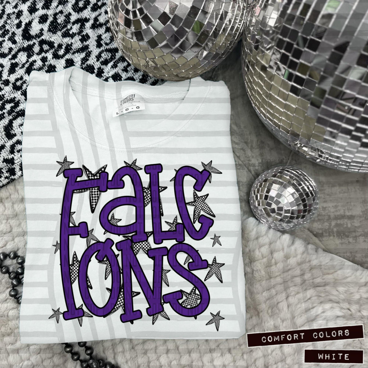 Purple Staggered Mascots (Caplinger)