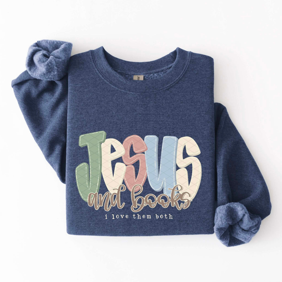 Jesus and books (SDD) DTF transfer