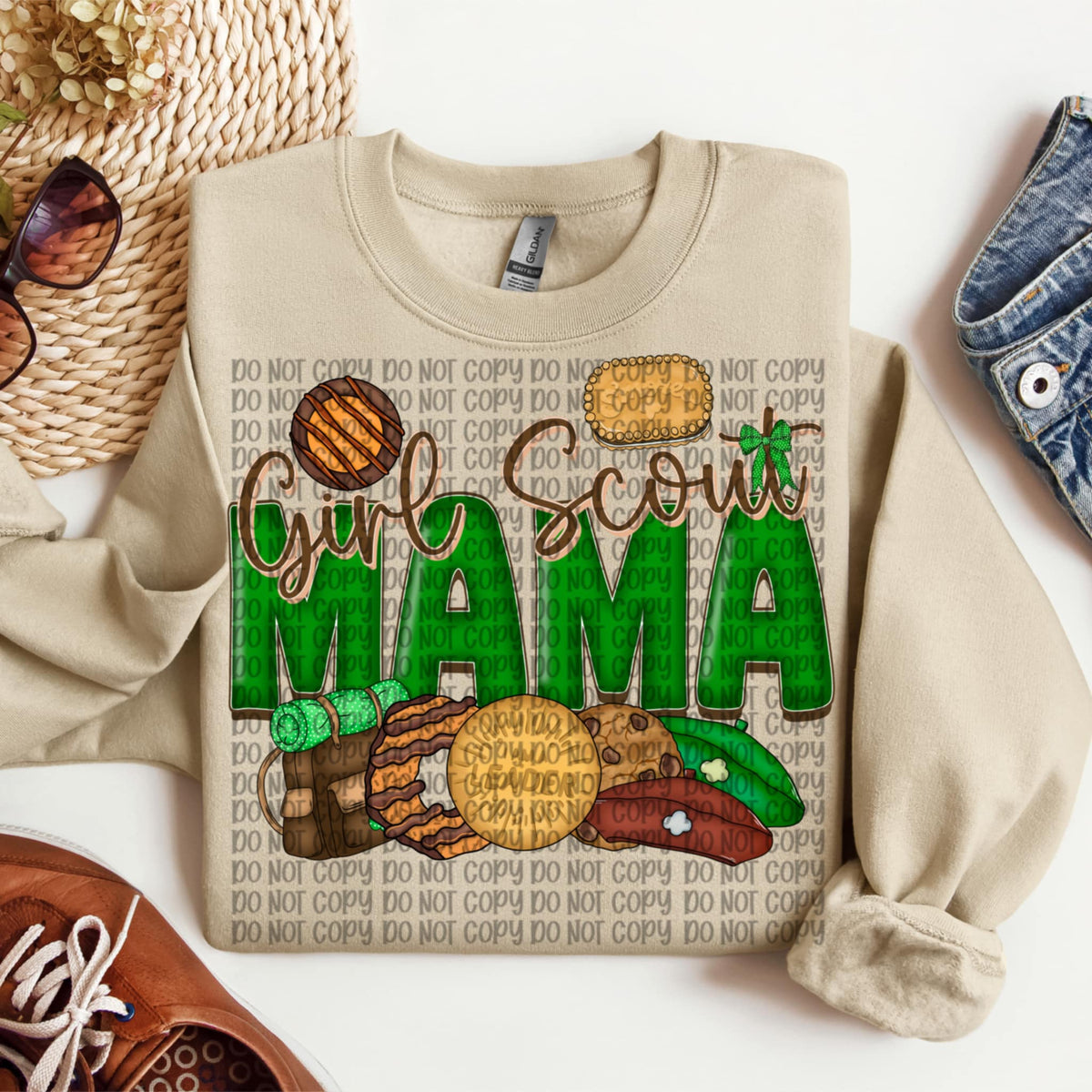 Girl Scout mama (VP) 91974 DTF transfer