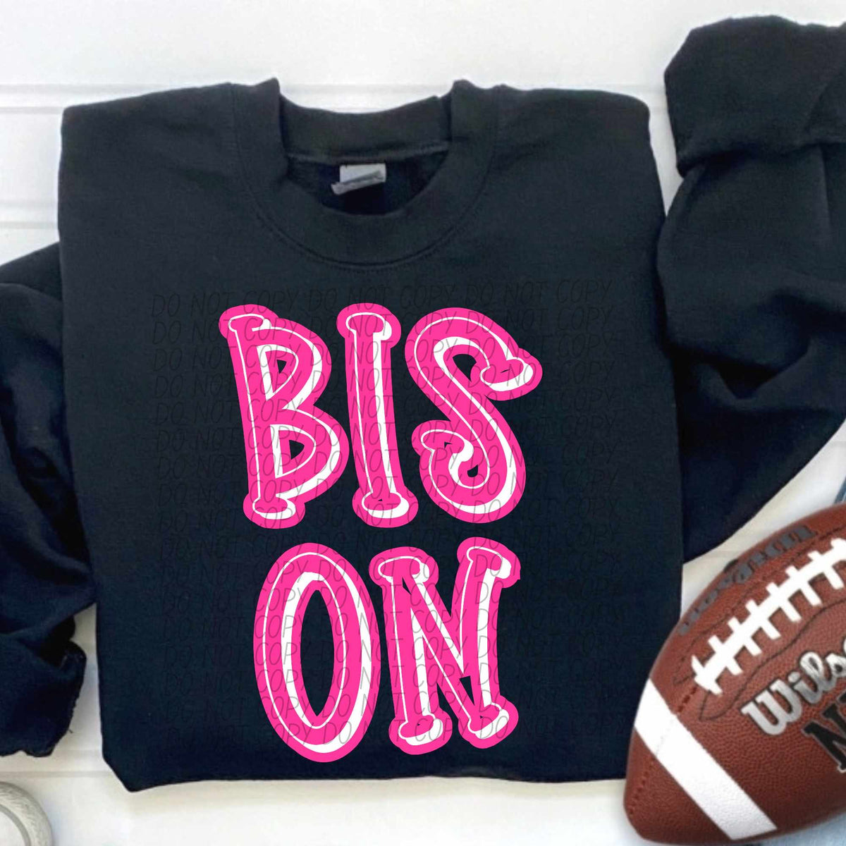 Bison hot pink 55394 DTF transfer