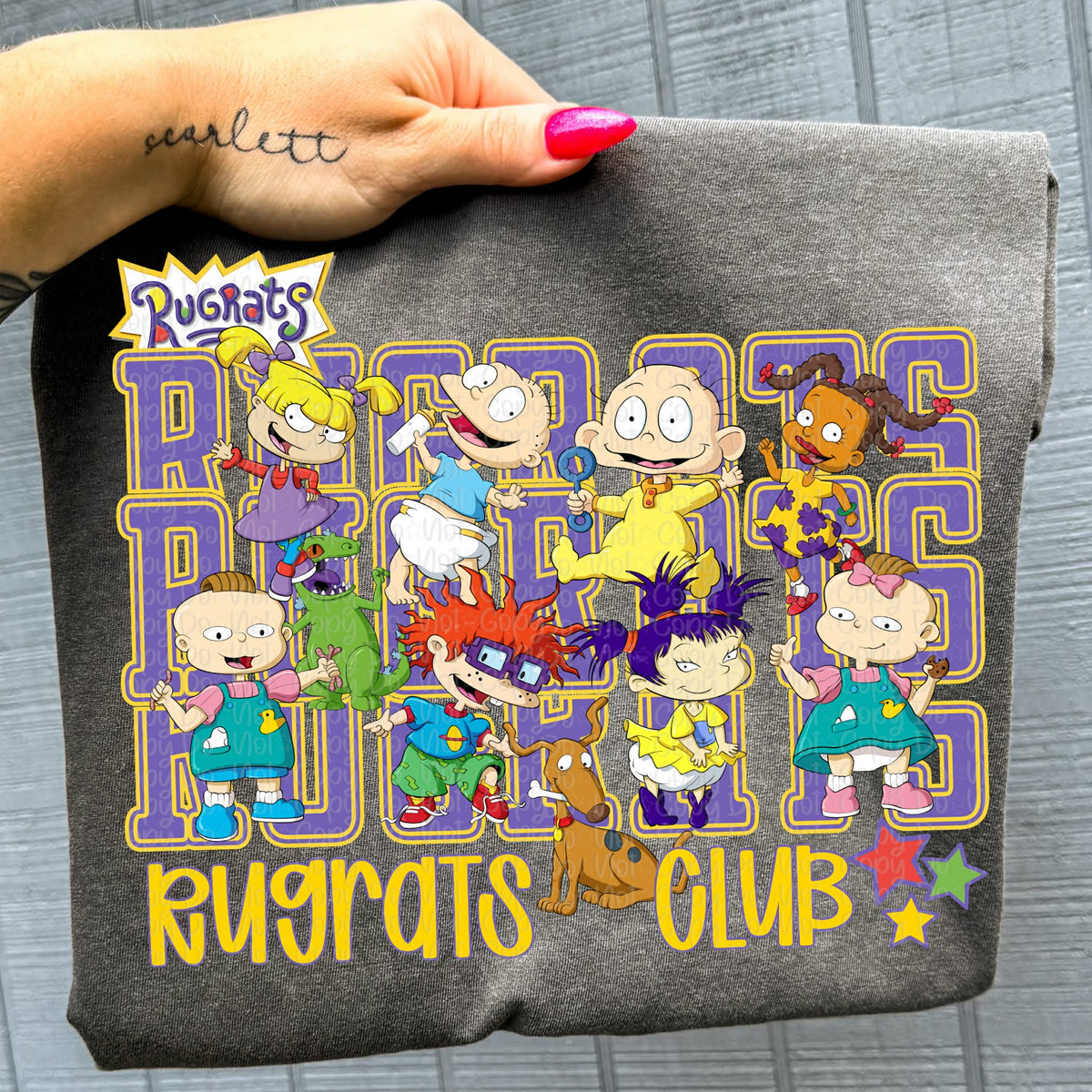 Rats club (virgo) DTF Transfer
