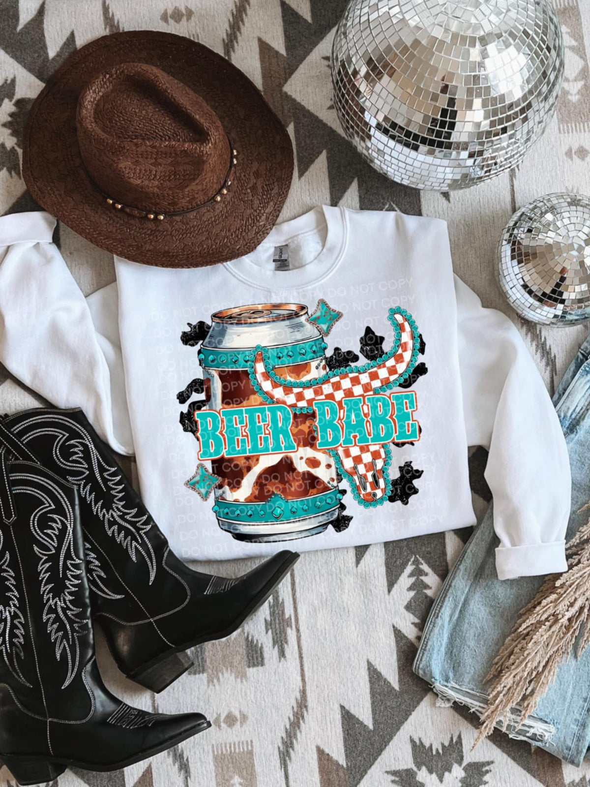 Beer babe (SCG) 87997 DTF transfer