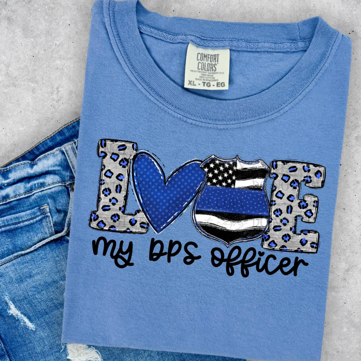 Love my DPS officer (ABD) 92336 DTF transfer