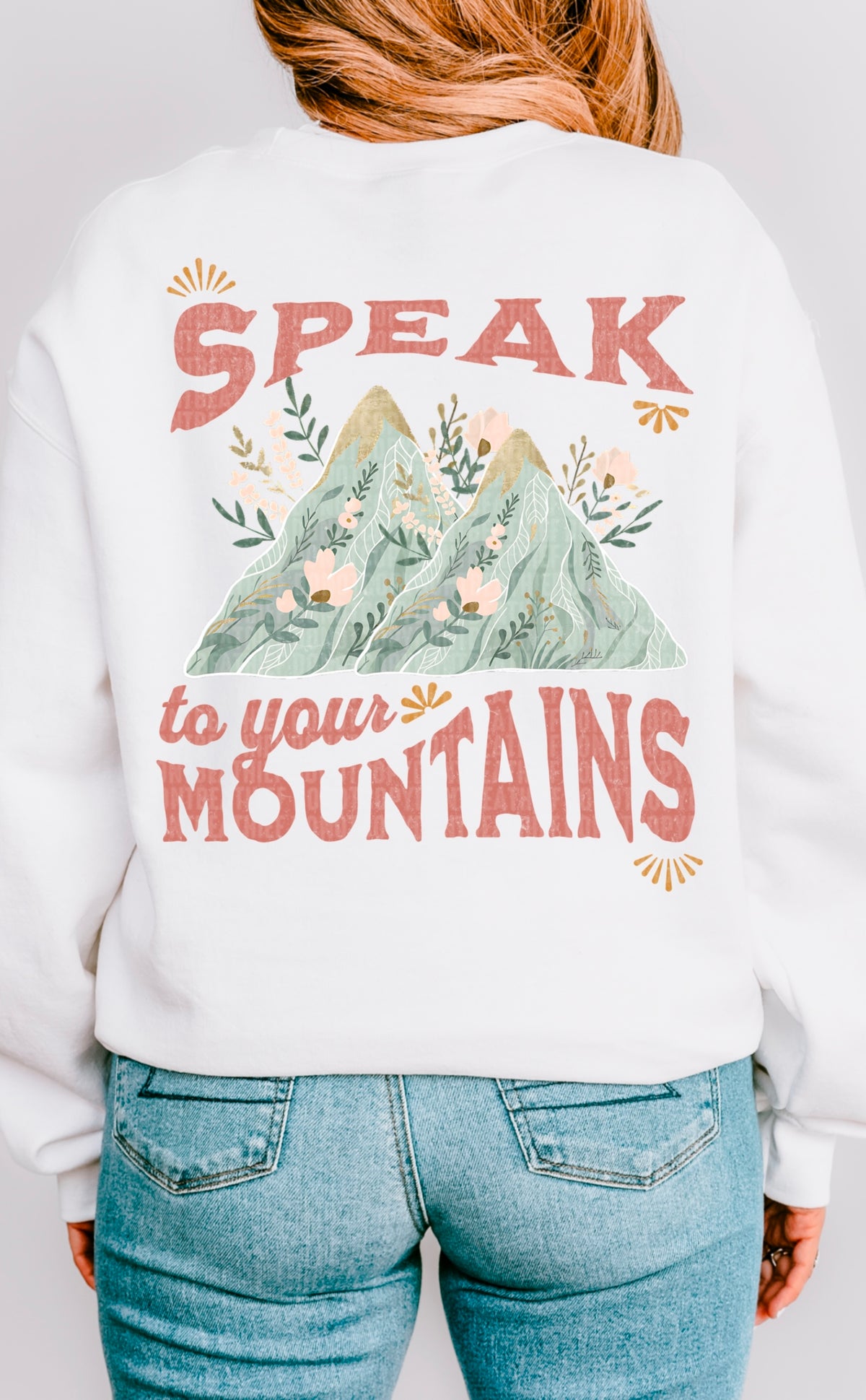 Speak to your mountains 95469 DTF transfer