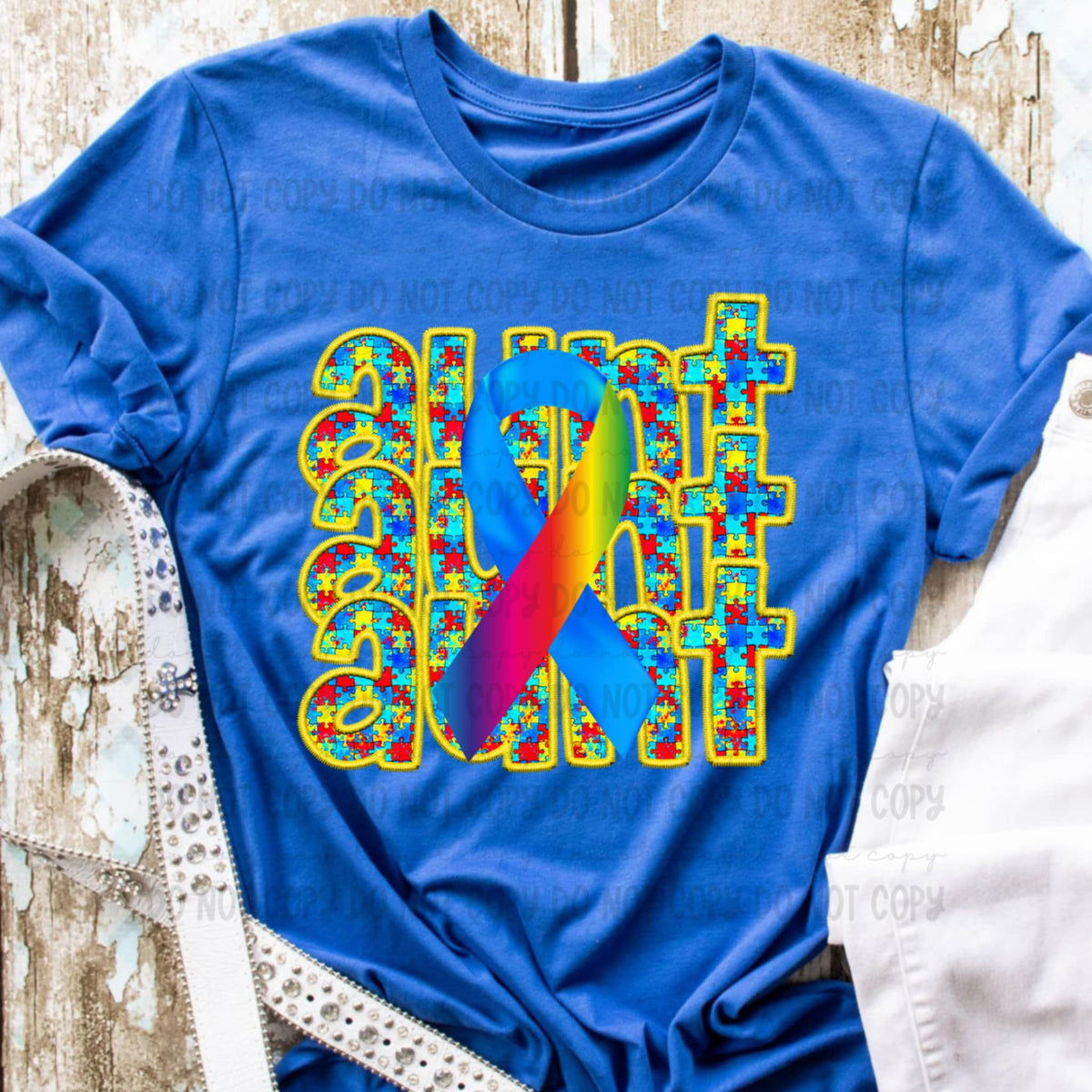 Aunt stacked autism (REVEL) 96312 DTF transfer