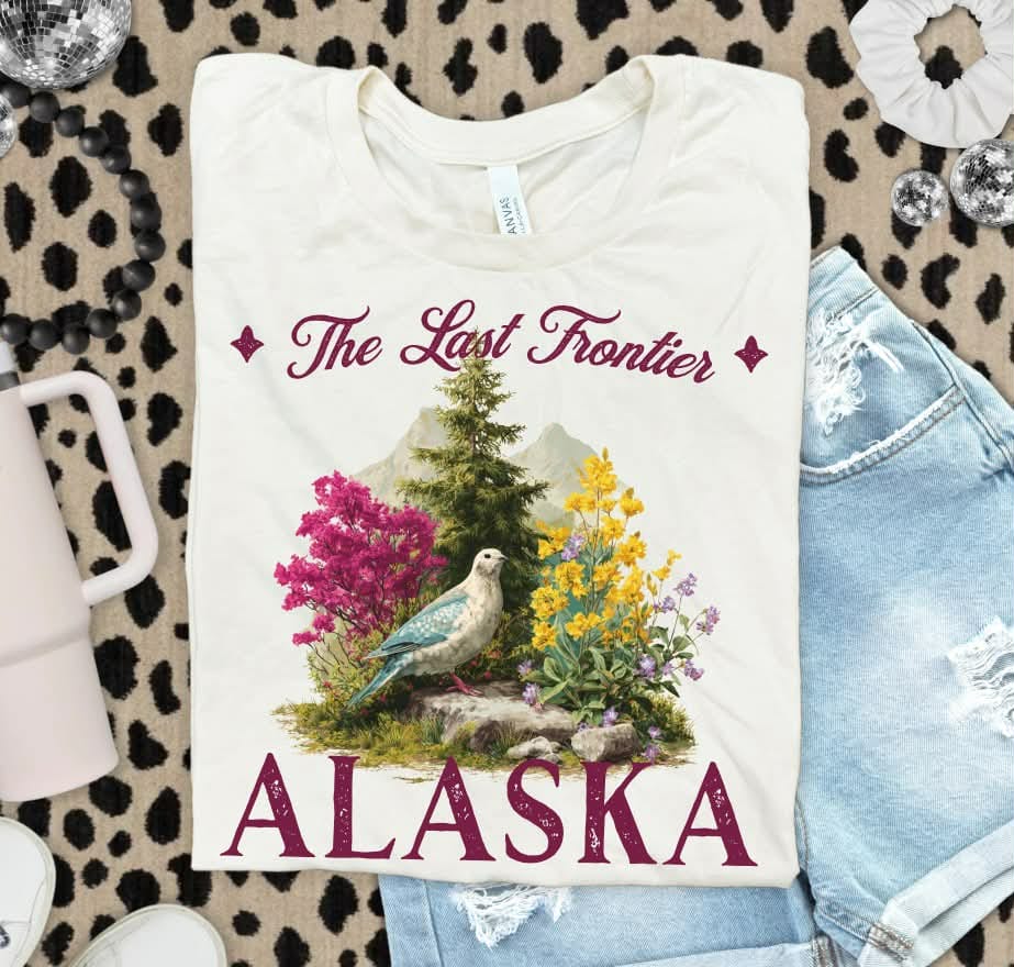 Alaska flowers (s&g) DTF Transfer