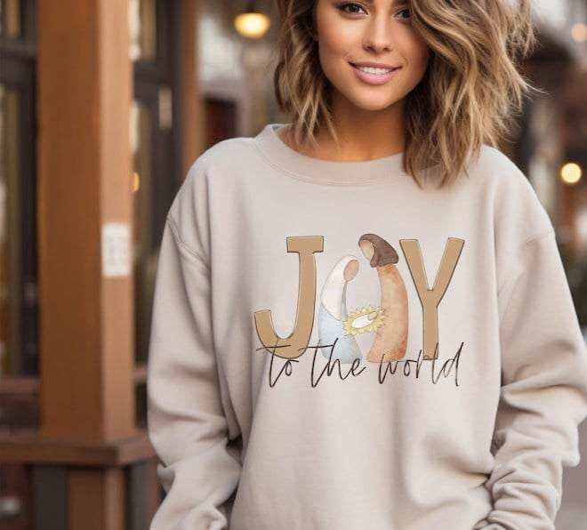 Joy to the world 64278 DTF transfer