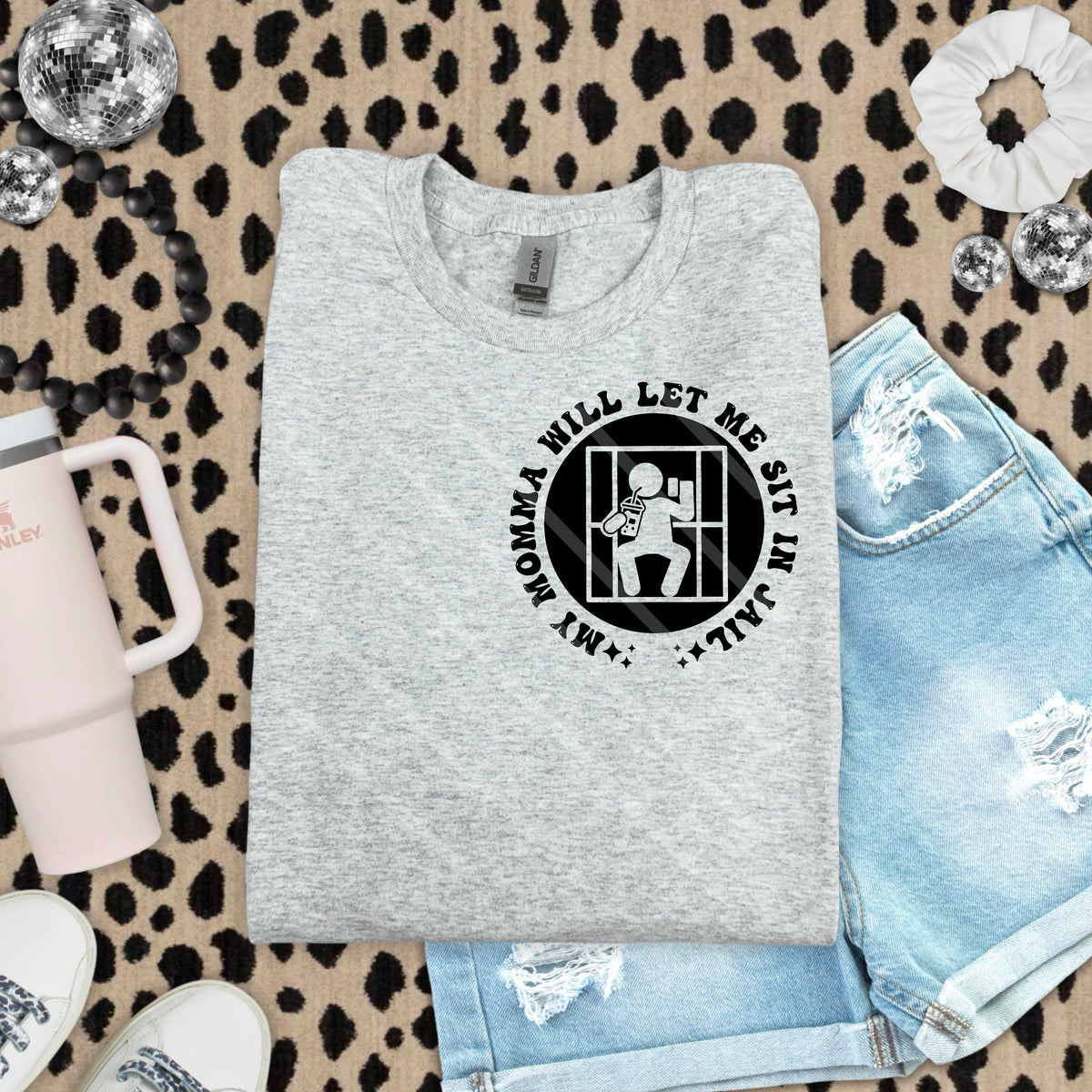 Let me sit in jail POCKET HW 114172 DTF transfer