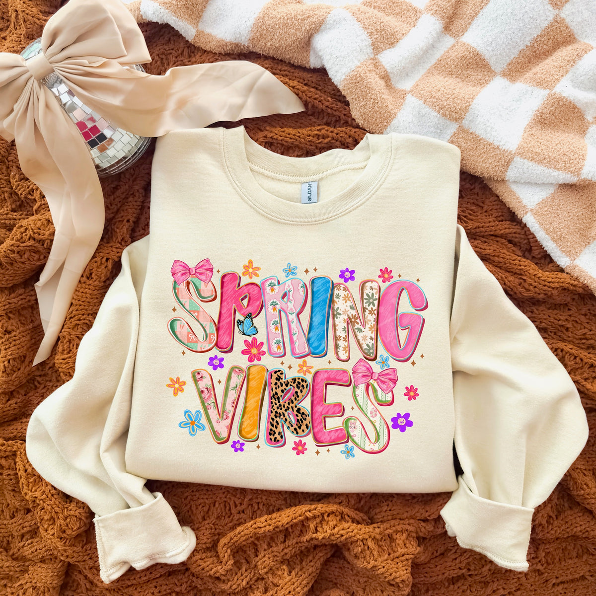 Spring Vibes Sunday special DTF transfer