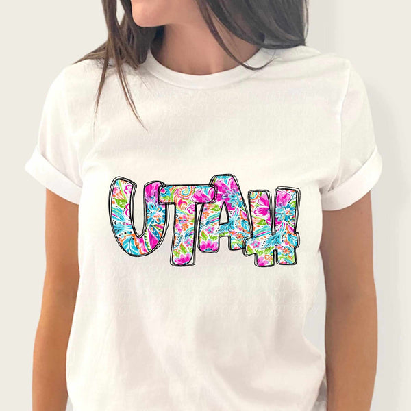 Utah paisley filled (CITY) 52392 DTF transfer