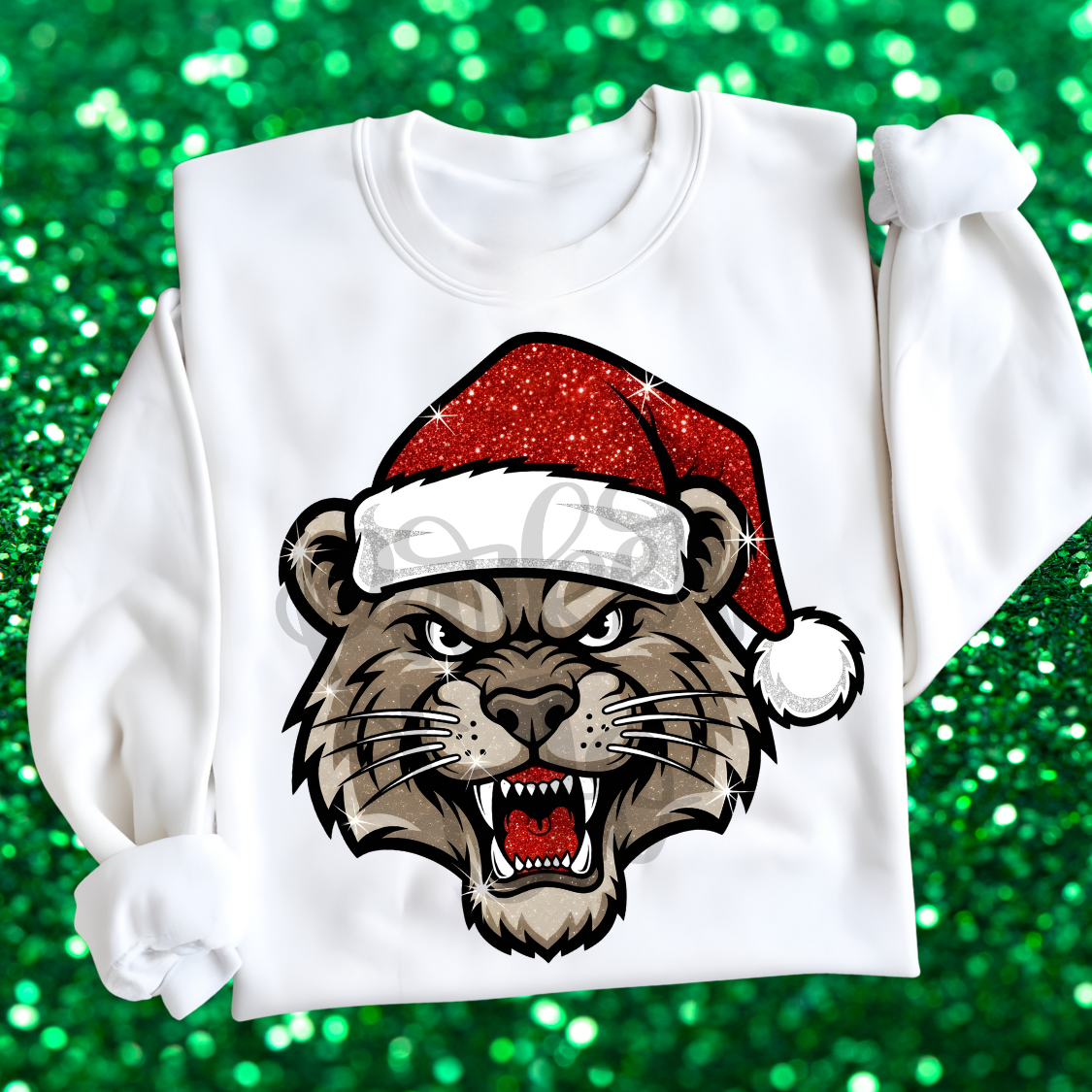 Wolf Santa Hat (PARKER) DTF transfer