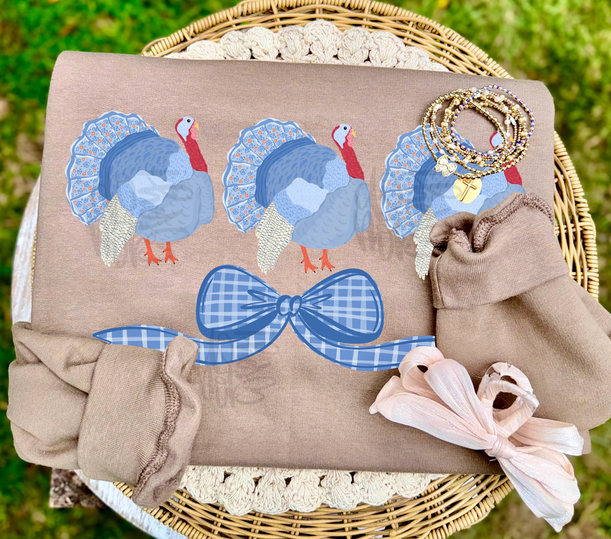 Grand millennial turkey (Craft) DTF Transfer