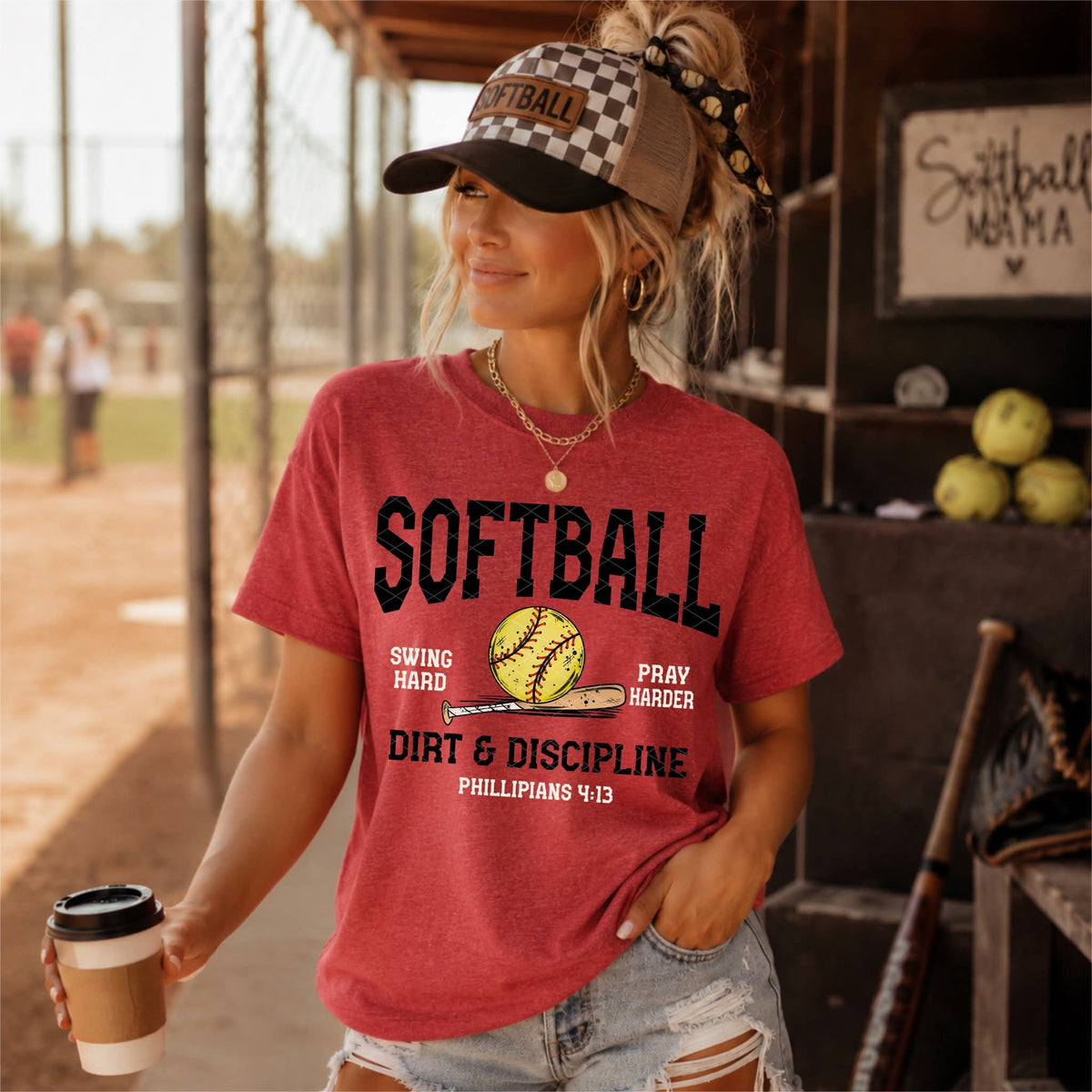 Softball dirt and discipline Sunday Special DTF transfer
