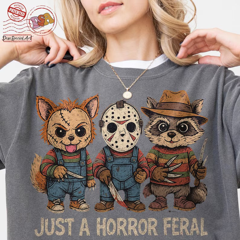 Just a horror feral Sunday Special DTF transfer