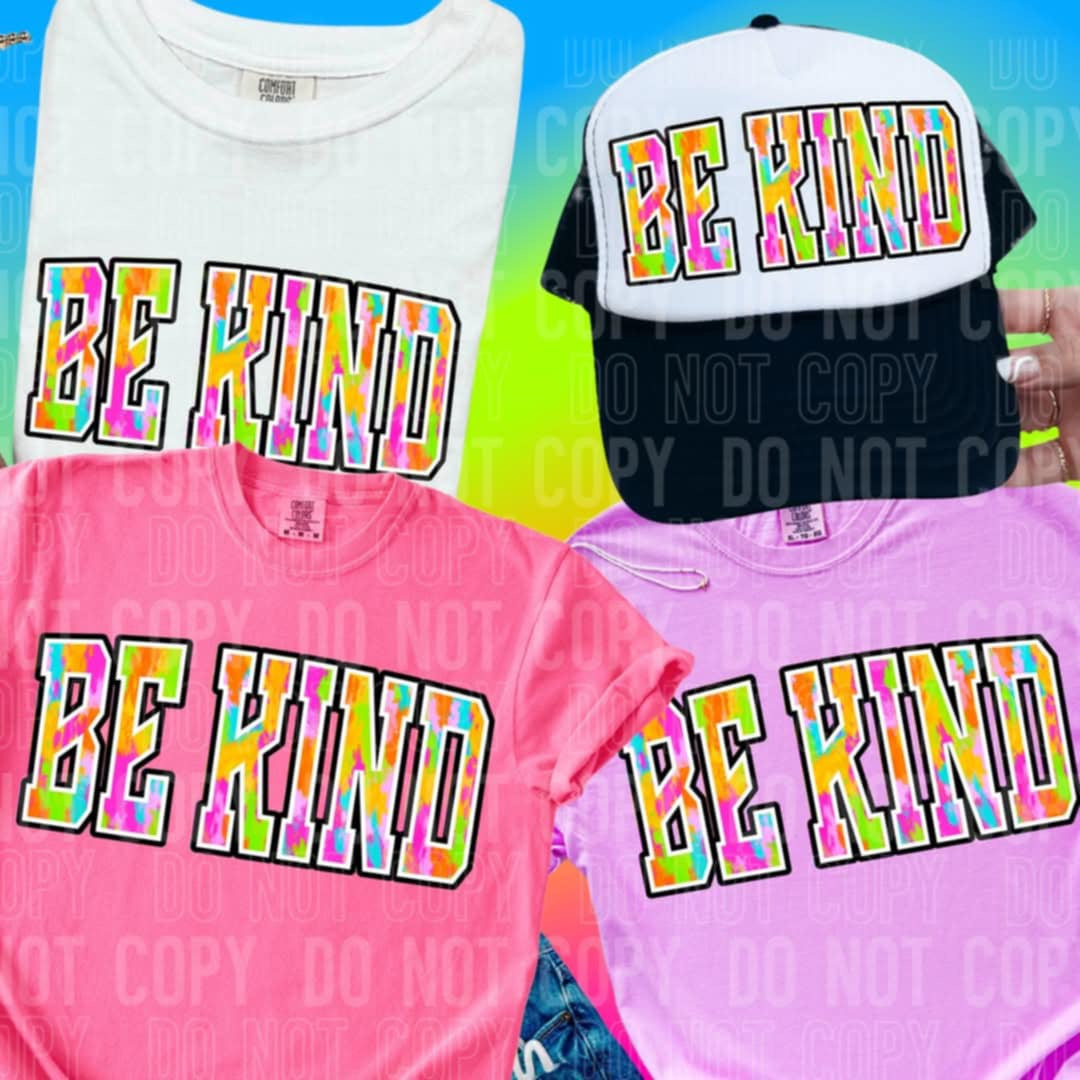 Be kind 103957 DTF transfer