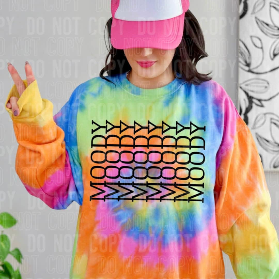 Moody sideways stacked (SBB) 106431 DTF transfer