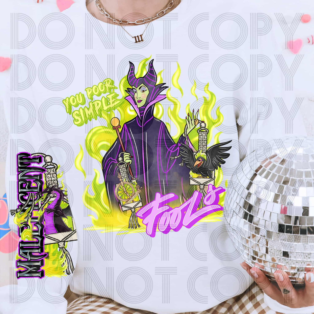 You poor simple fools (front only) RENEWED DTF transfer