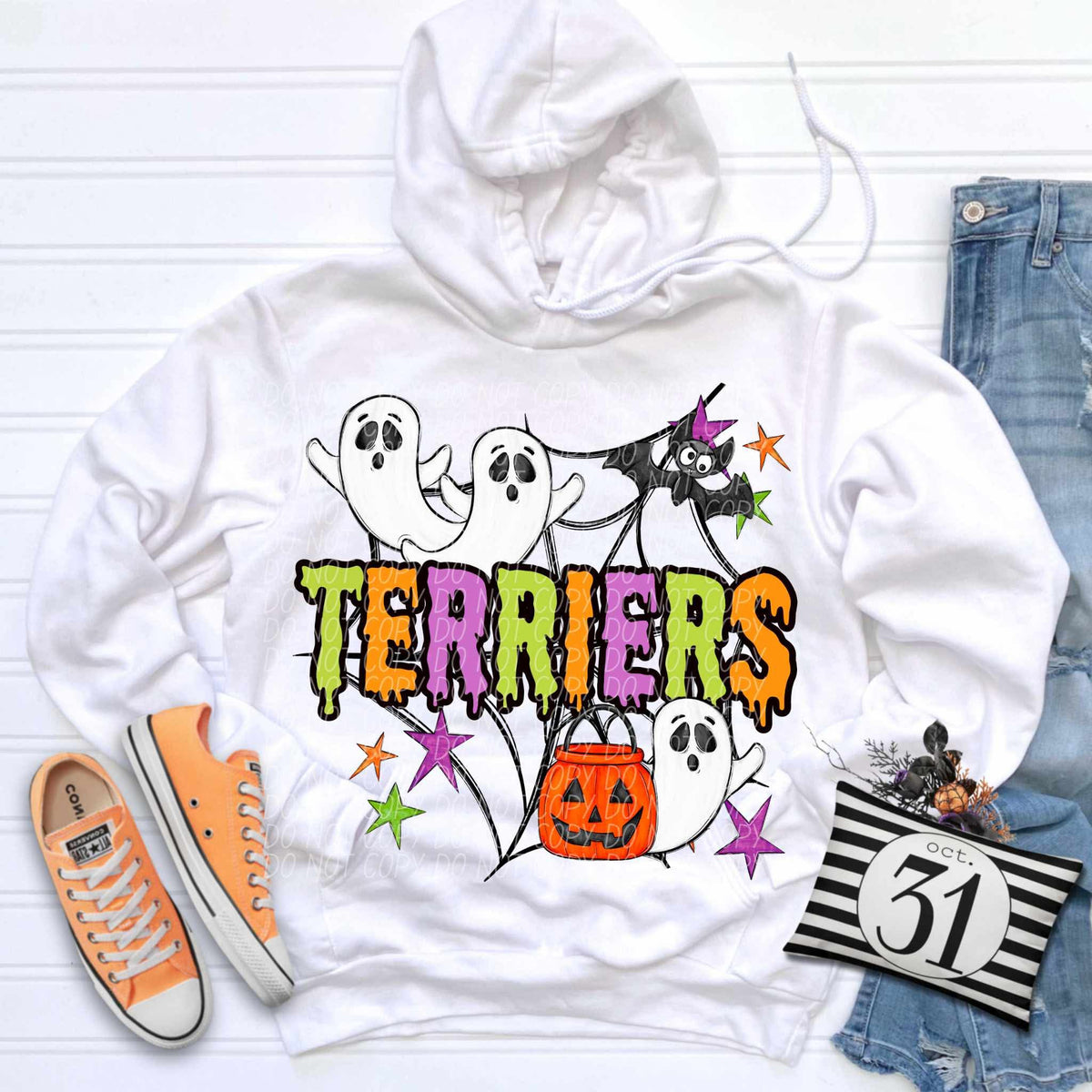 Terriers Halloween (City) DTF transfer
