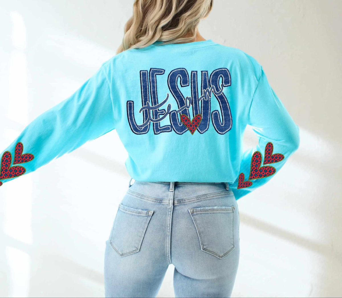 Team jesus BACK ONLY 73470 DTF transfer