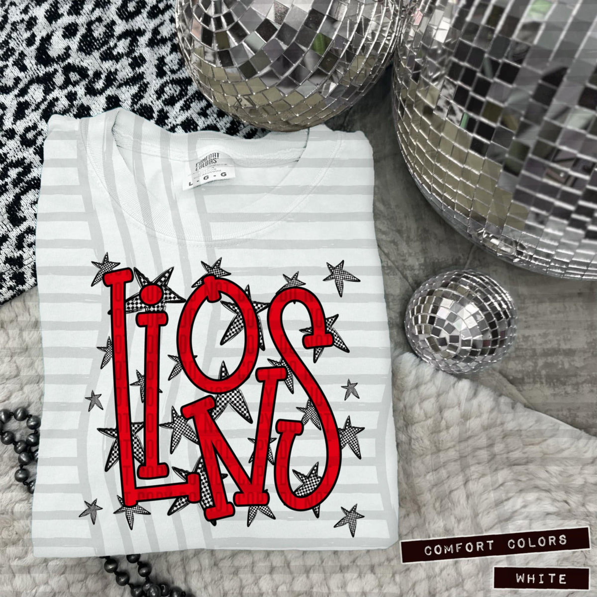 Red Staggered Mascots (Caplinger)