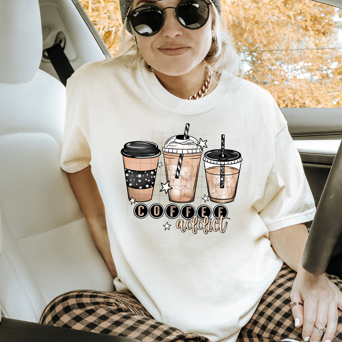 Coffee addict CSC DTF Transfer