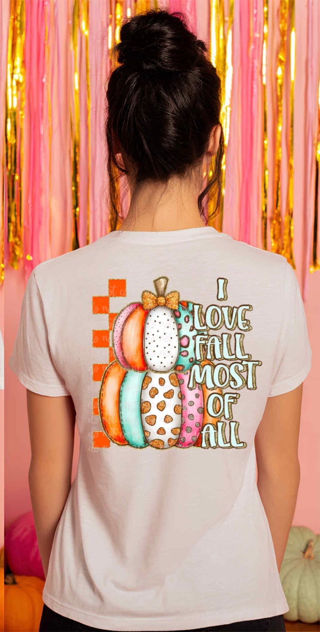 I love fall the most 106669 DTF transfer