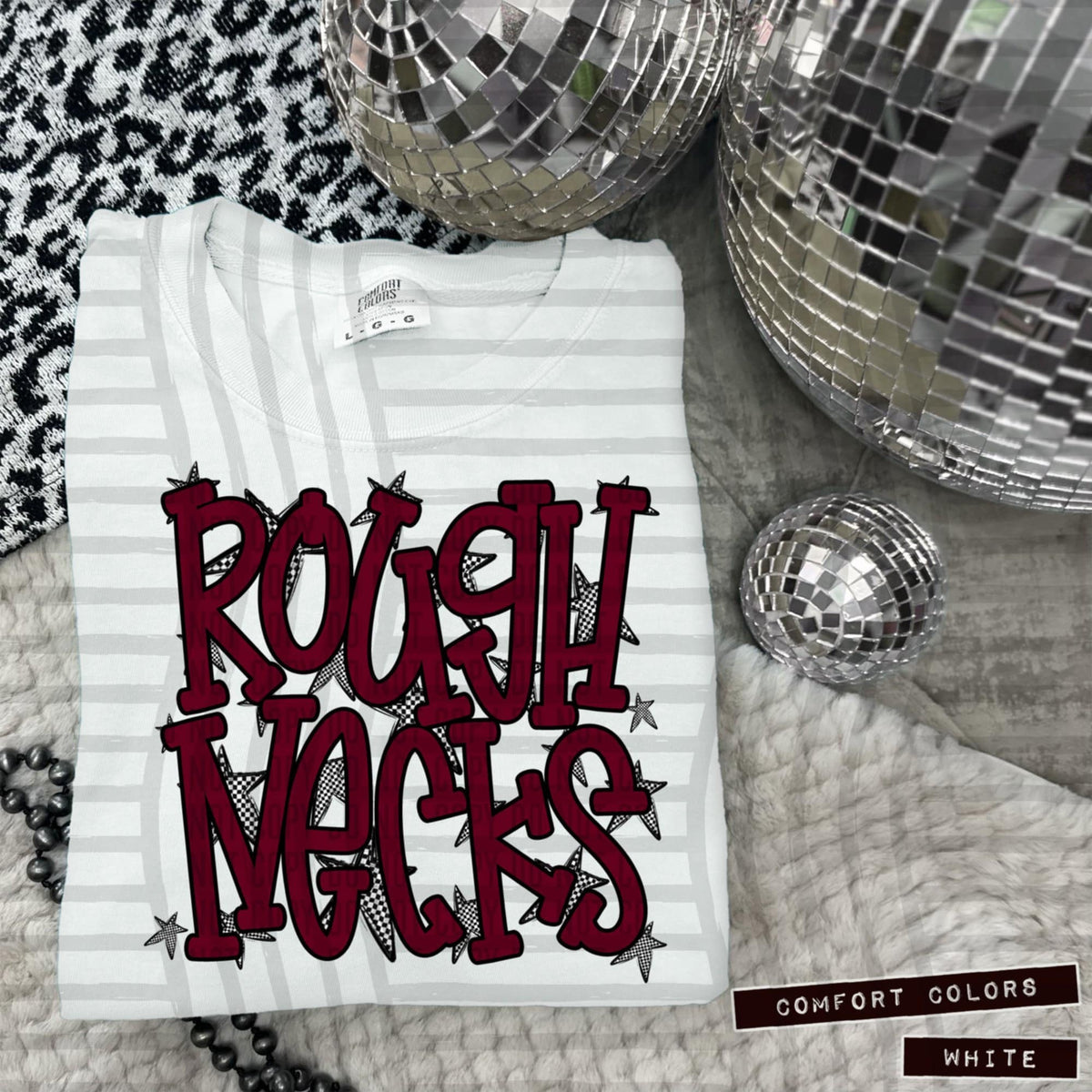 Maroon Staggered Mascots (Caplinger)