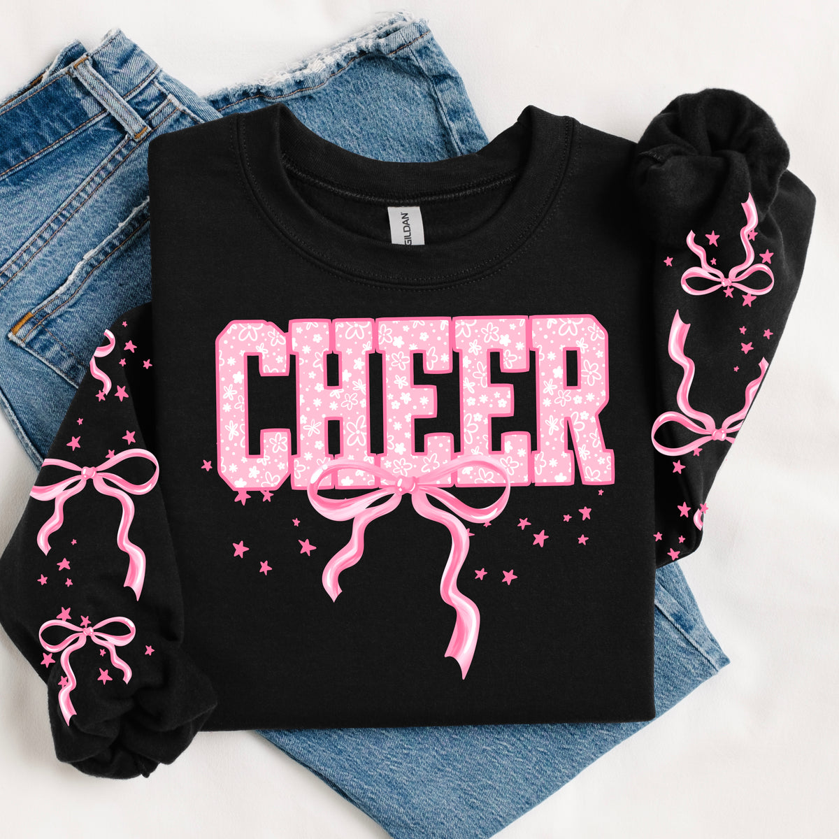 Cheer Bows (front only) (CSC) DTF Transfer