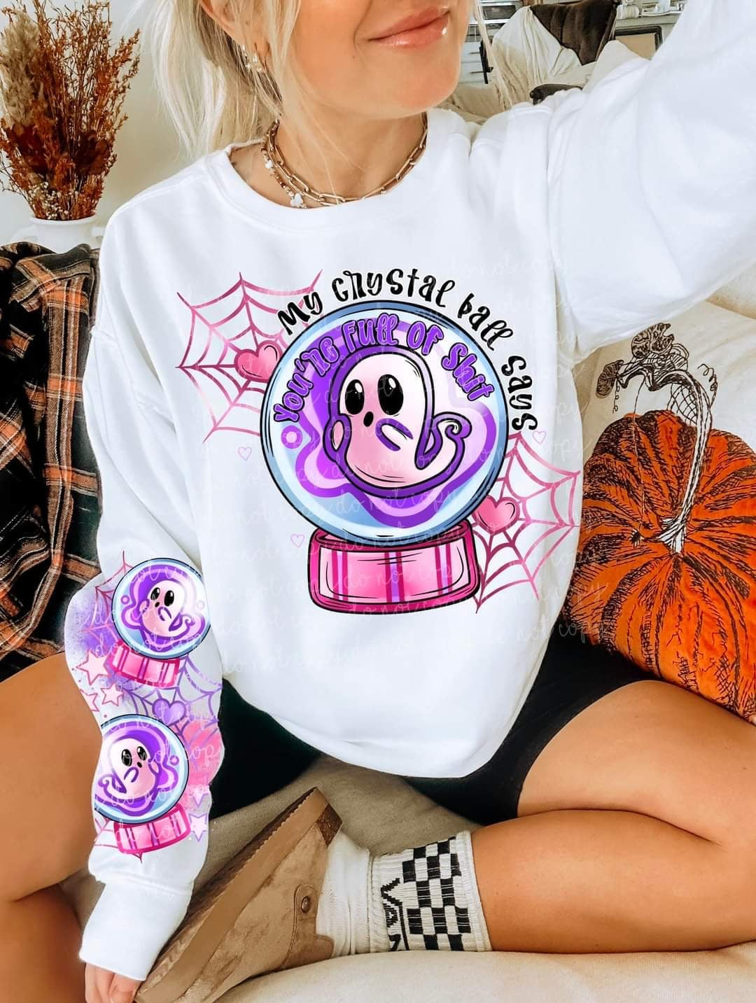 crystal ball SLEEVE ONLY (MMD) 58895 DTF transfer