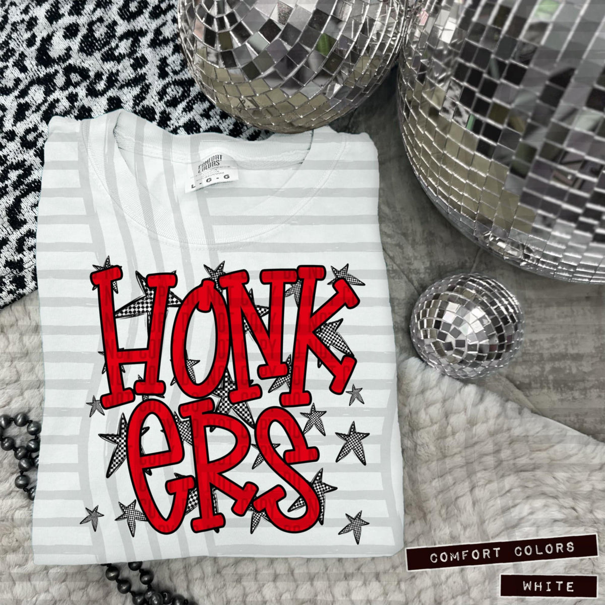 Red Staggered Mascots (Caplinger)