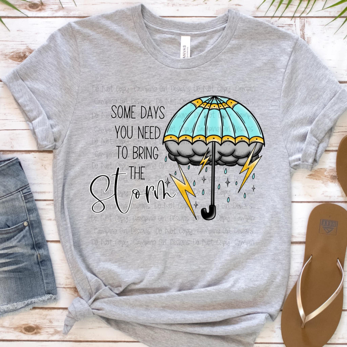 Some days you need to bring the storm 106156 DTF transfer