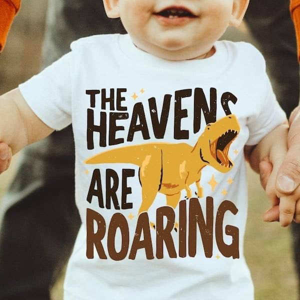 The heavens are roaring Dino (KARTA) 62969 DTF transfer