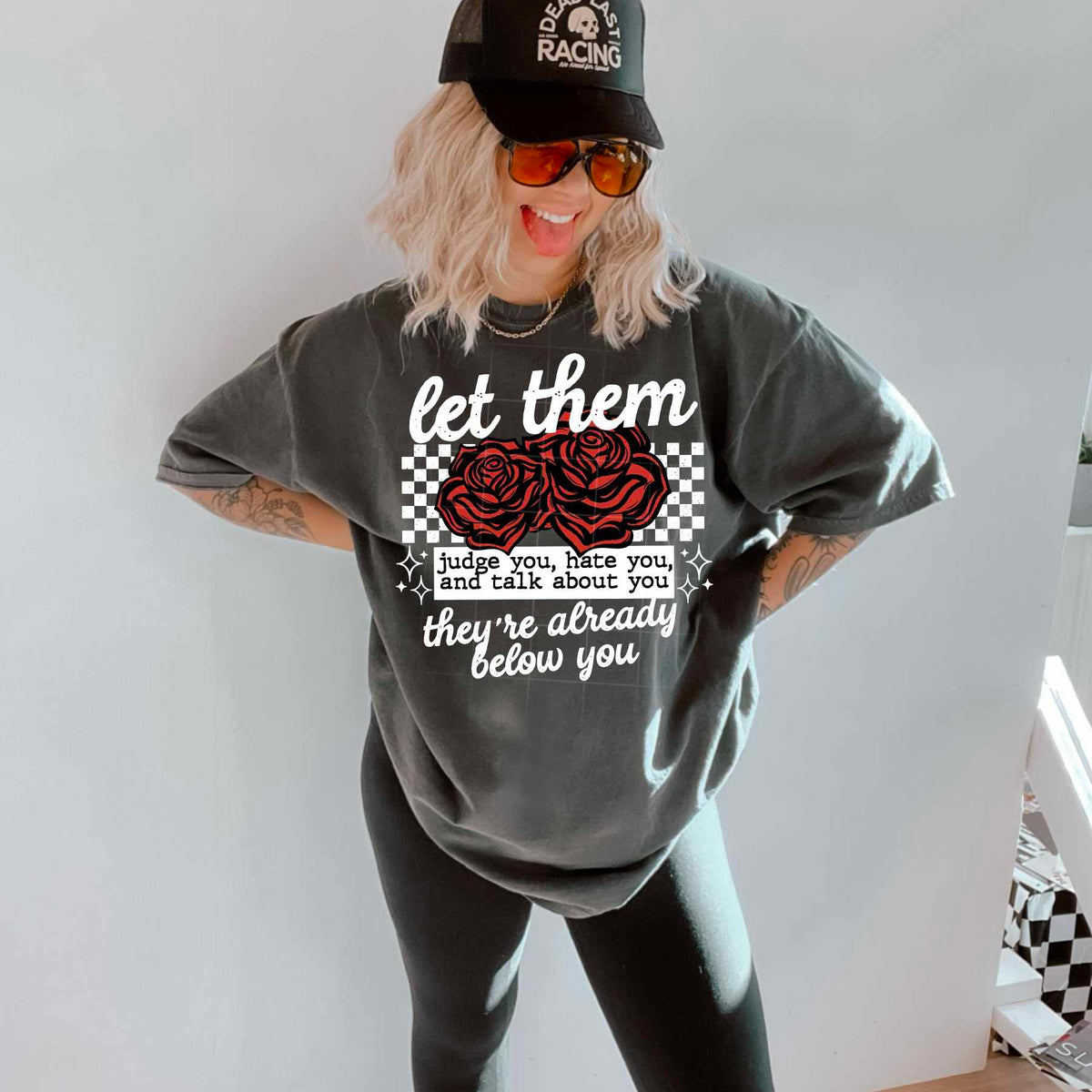 Let them WHITE (CSC) 79695 DTF transfer