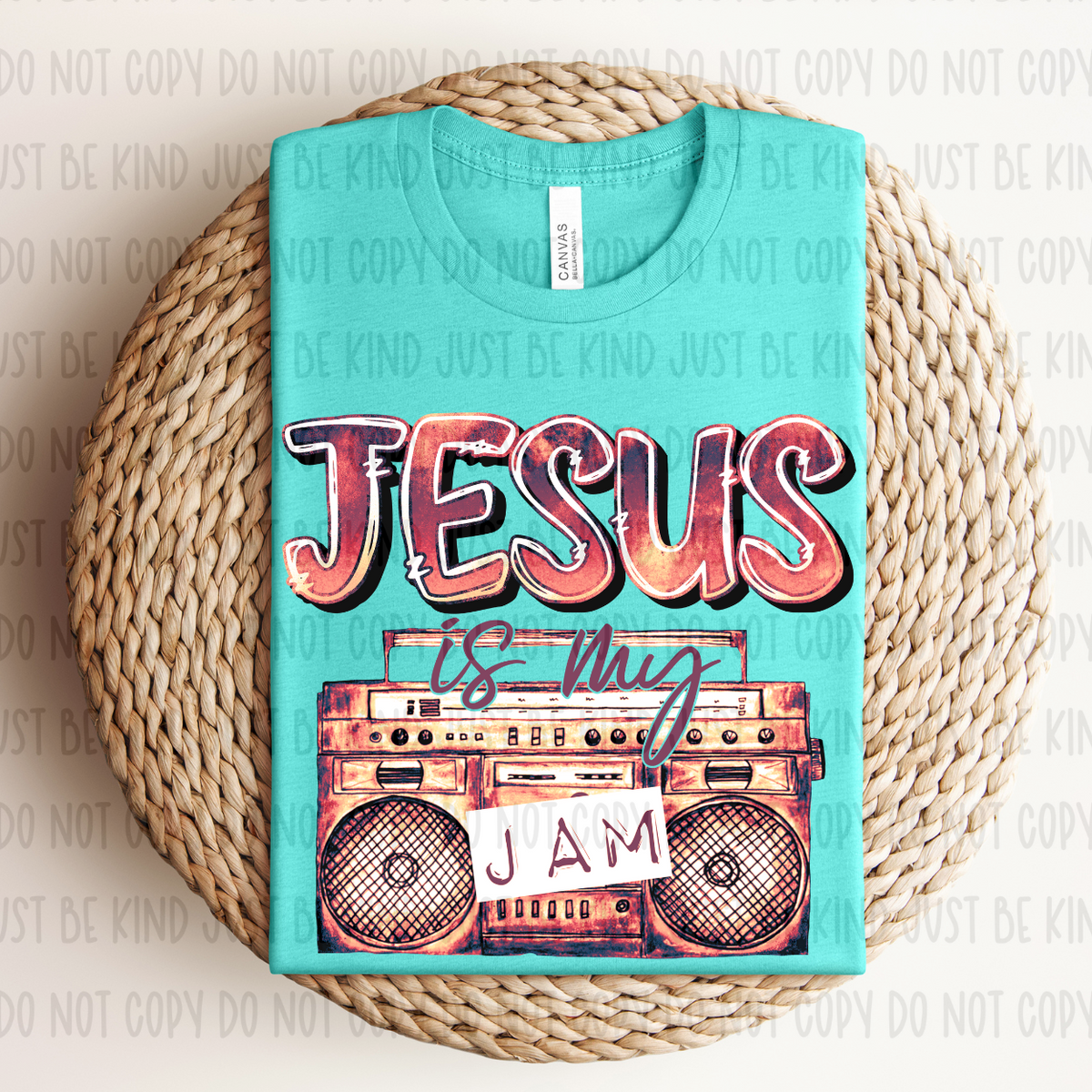 (Jesus Is My Jam (KPI) 72650 DTF Transfer