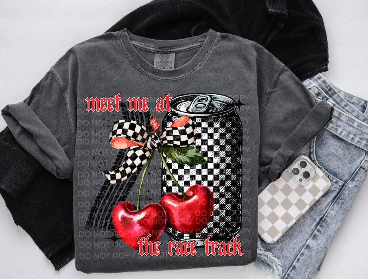 Meet me at the race track (SCG) 92251 DTF transfer