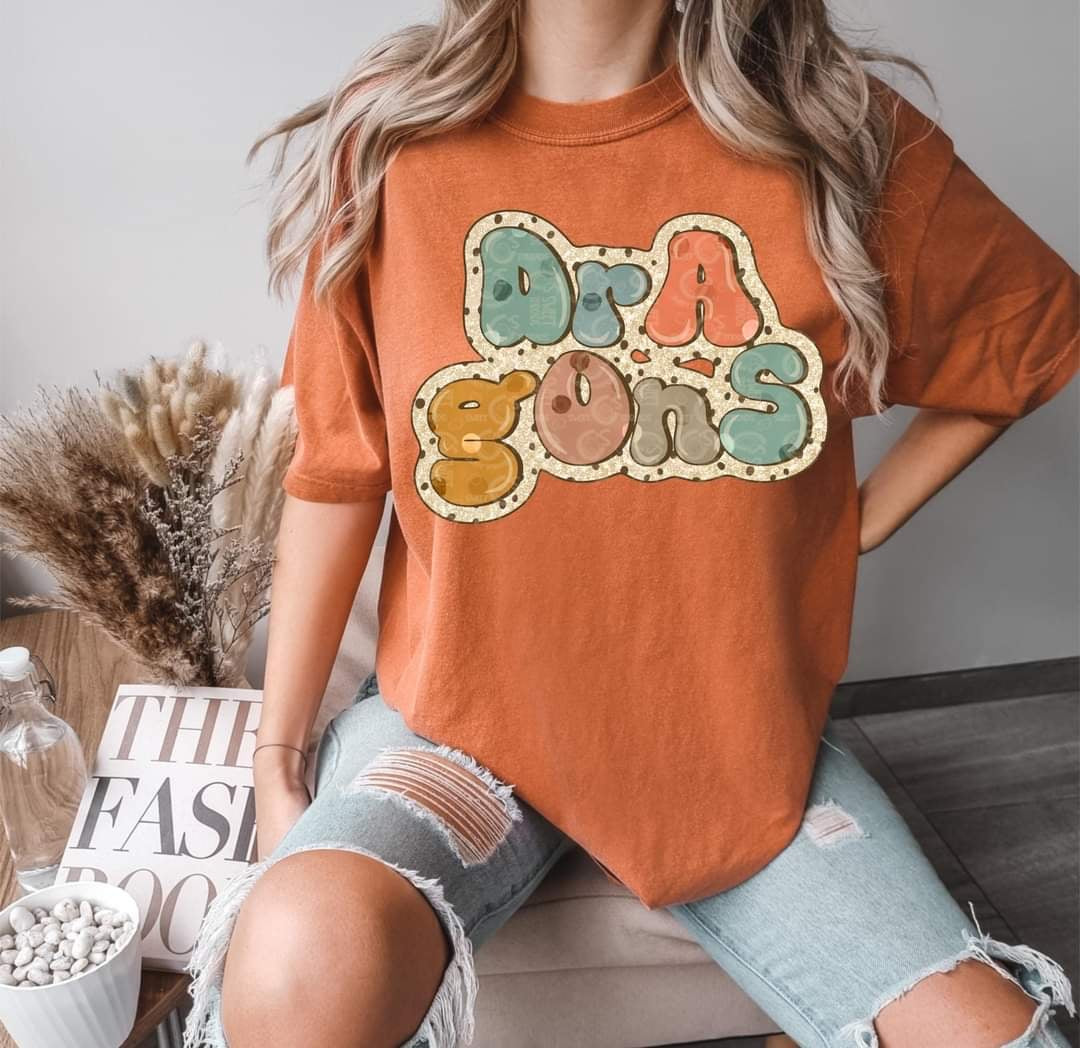 Dragons boho (C’s) 60206 DTF transfer