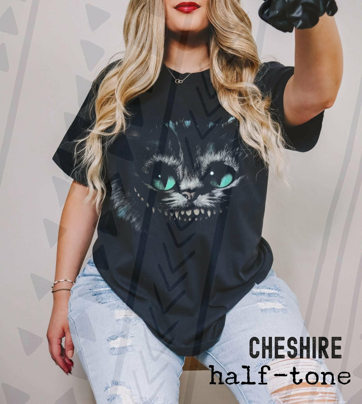 Halftone C cat (Tgg) DTF Transfer
