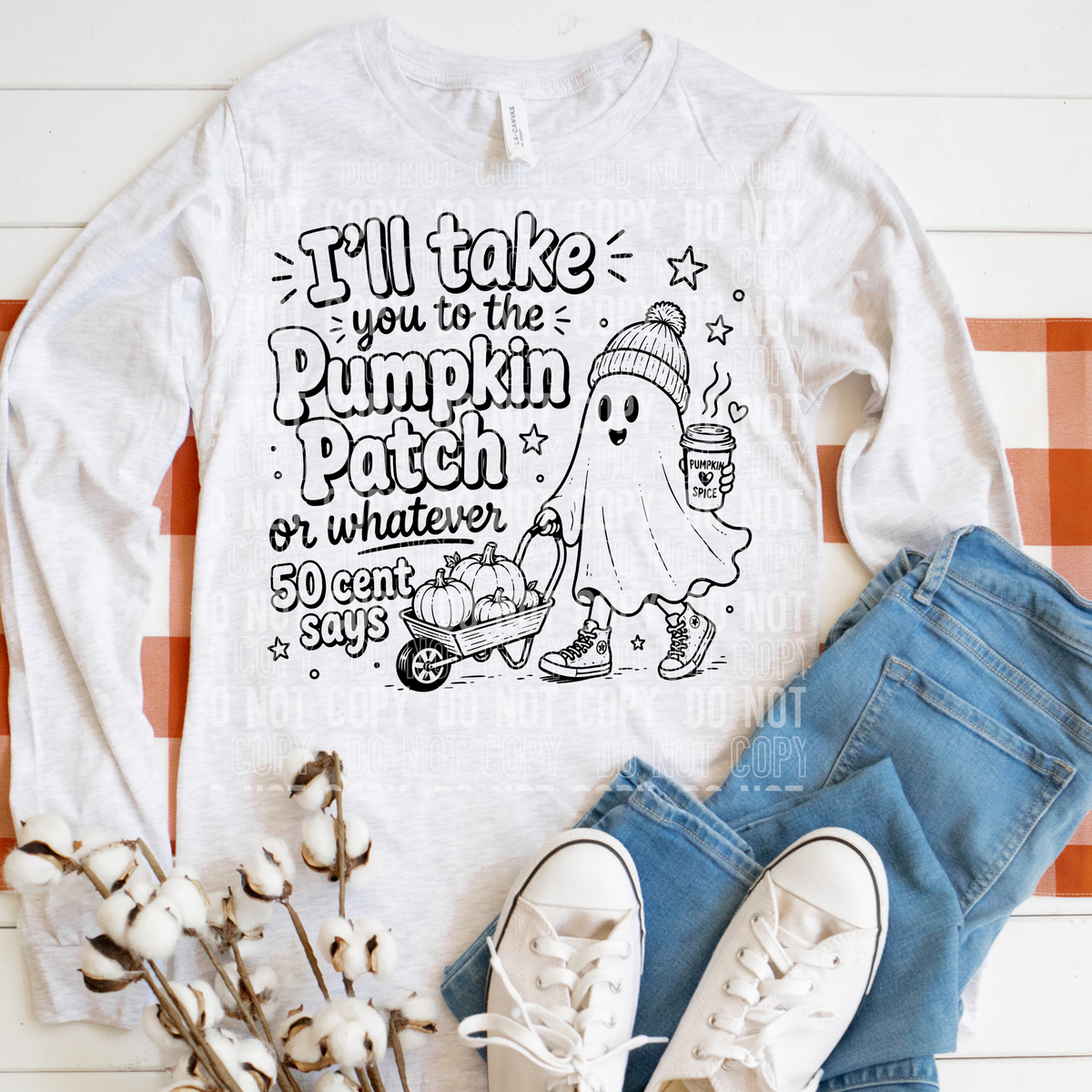 I’ll take you to the pumpkin patch Sunday Special DTF transfer