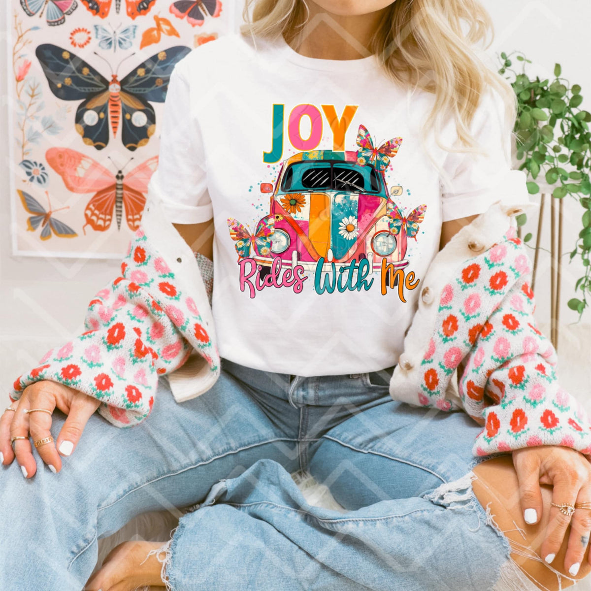 Joy rides with me (Virgo) 100194 DTF transfer